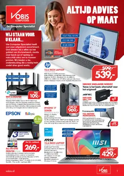 Vobis folder voorblad