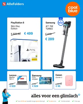 Coolblue folder voorblad