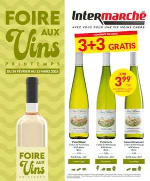 Intermarche couverture de brochure