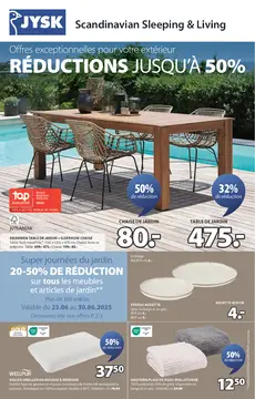 JYSK couverture de brochure
