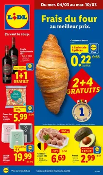 Lidl couverture de brochure