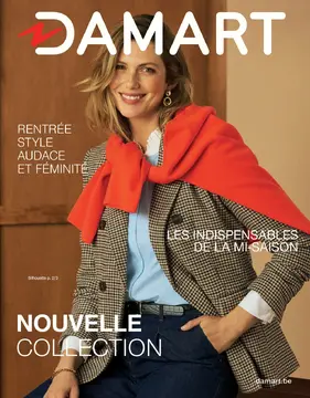 Damart couverture de brochure