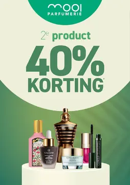 MOOI Parfumerie folder voorblad