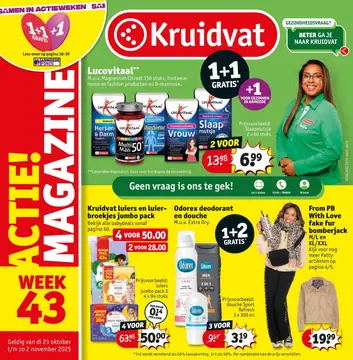 Kruidvat folder voorblad