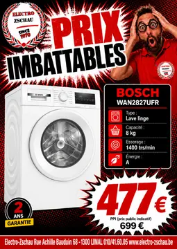 Electro Zschau couverture de brochure