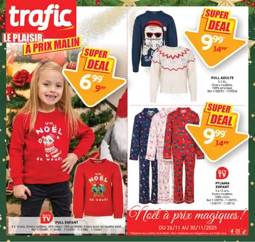 Trafic couverture de brochure