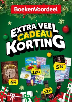 BoekenVoordeel folder voorblad