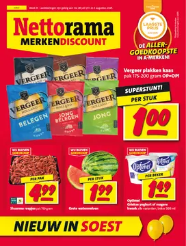 Nettorama folder voorblad