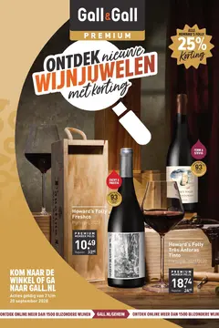 Gall & Gall folder voorblad