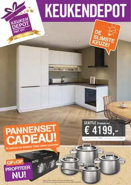 Keukendepot folder voorblad