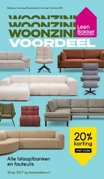 Leen Bakker folder voorblad