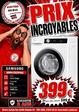 Electro Zschau couverture de brochure