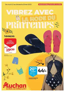 Auchan folder voorblad