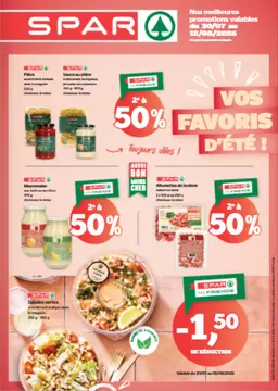 SPAR couverture de brochure