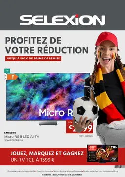 Selexion couverture de brochure