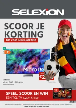 Selexion folder voorblad