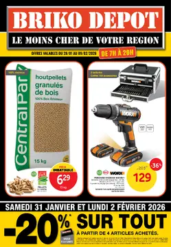 Briko Depot couverture de brochure