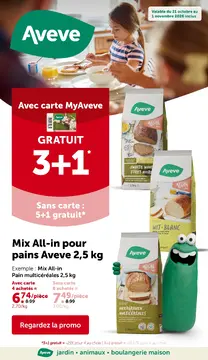 Aveve couverture de brochure