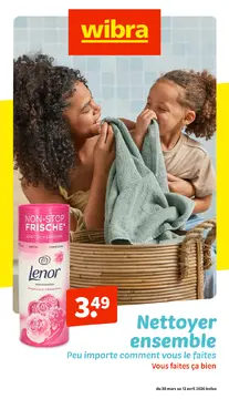 Wibra couverture de brochure