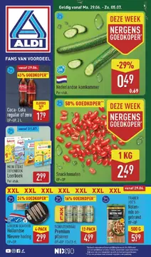 ALDI folder voorblad