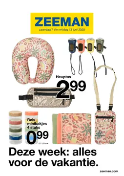 Zeeman folder voorblad