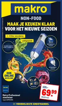 Makro folder voorblad