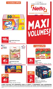 Netto couverture de brochure