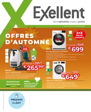 Exellent couverture de brochure