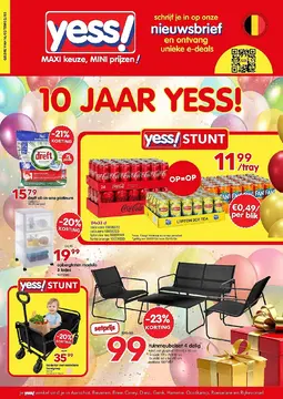 Yess folder voorblad