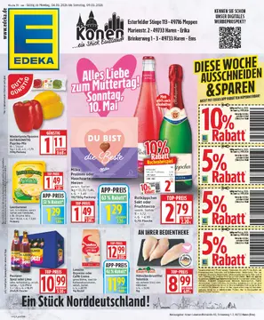 EDEKA DE folder voorblad