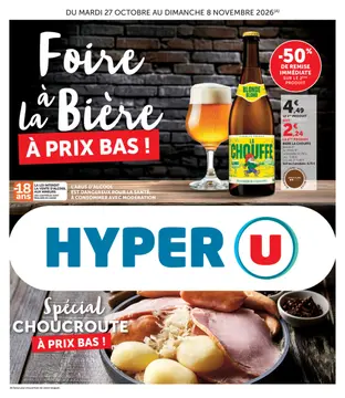 Hyper U couverture de brochure
