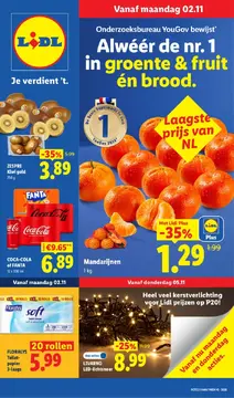 Lidl folder voorblad