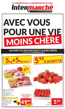 Intermarché couverture de brochure