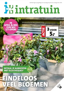 Intratuin folder voorblad