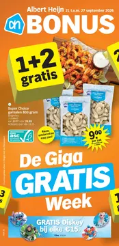 Albert Heijn folder voorblad