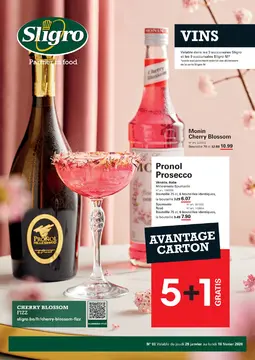 Sligro couverture de brochure