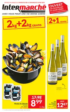 Intermarché couverture de brochure