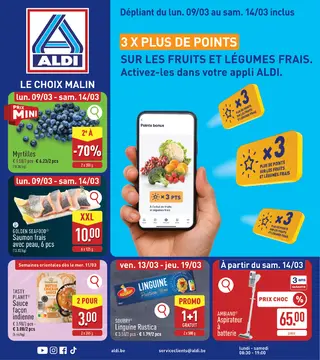 ALDI couverture de brochure