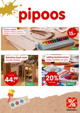 Pipoos folder voorblad