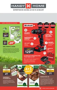 Handy Home couverture de brochure