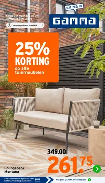 GAMMA folder voorblad