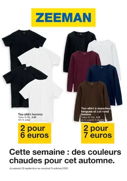 Zeeman couverture de brochure
