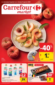 Carrefour Market folder voorblad