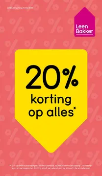 Leen Bakker folder voorblad