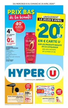 Hyper U couverture de brochure
