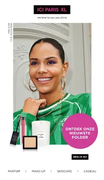 ICI PARIS XL folder voorblad