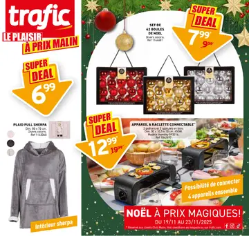 Trafic couverture de brochure