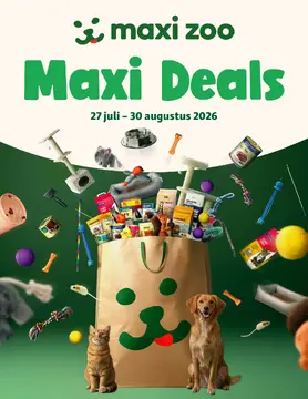 Maxi Zoo folder voorblad