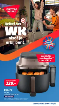 Electro World folder voorblad