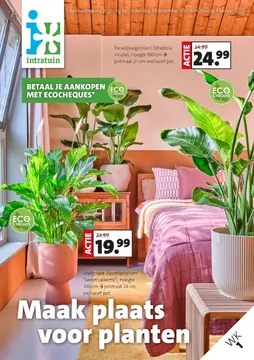 Intratuin folder voorblad